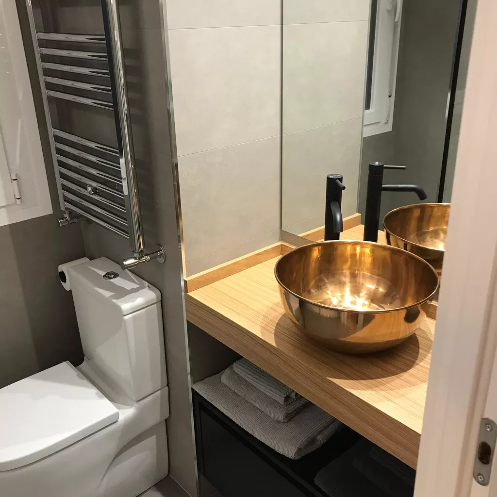 Proyecto interiorismo cuarto de baño
